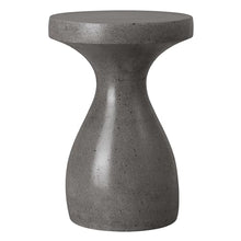 Emissary 22in. H Matte Terrazzo Gray Round Terrazzo Garden Stool