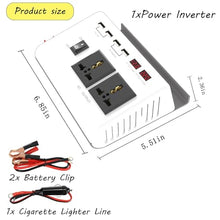 ZXDZTZ 100W Solar Panel Kit with 4000W 12V to 220V/110V Inverter and 50A Charge Controller, Solar Inverter Kit, Off-Grid Solar Power System for Home Backup Or Outdoor Use(12V-110V)