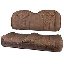 MODZ® FS2 Custom Golf Cart Front Seat for ICON [20,i20L,i40 & i40L] - [Add $40] - Brown Base - Hex Pattern Hex
