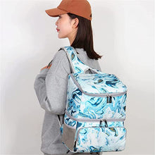 WJJDLLNP Backpack Printed Diaper Bag Lunch Ice Storage Large Capacity