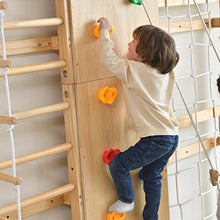 Avenlur 9-in-1 Swedish Ladder Wall Gym Set Wood