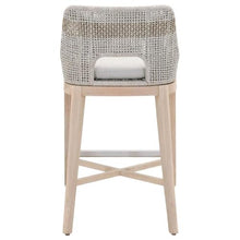 Home Square 31" Wood Outdoor Barstool Set of 2 Gray