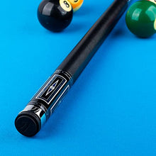 KATANA KAT16 Pool Cue Black with Blue & Grey Inlays 18oz