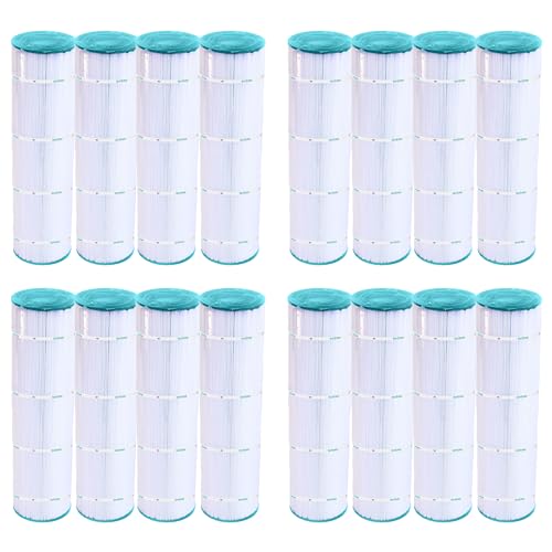 Hurricane Filters 16 Pack HF7489-04 Advanced Pool Filter Cartridge - Replacement for PA112, Unicel C-7489, Filbur FC-1275, Hayward Super-Star-Clear C-4500, C-4520, CX875XRE
