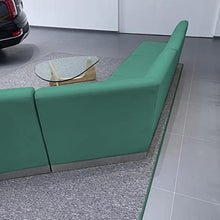 Green Carpet Edging for Balcony Garden Yard 3.5cm Wide PVC Floor Transition Strip for Edge Protection Self Adhesive (Length 8.6m (28ft))