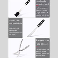29Pcs Stainless Steel Grilling Kit, BBQ Tools Set with Portable Compact Carry Case, Grill Accessories, Grill Accessories for Travel, Picnics, Rvs, Camping, BBQ,