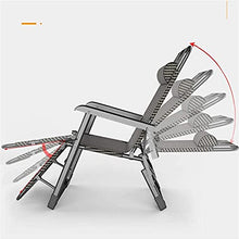 Folding Garden Lounger, Home Lazy Lunch Chair, Balcony Sofa Chair, Lounge Chair, Leisure Simple Back Chair (C)