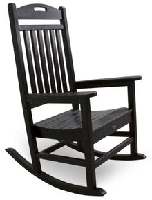 TREX Yacht Club 3-Piece Rocker Chair Set Charcoal Black