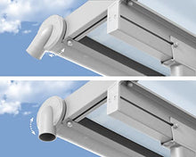 Palram - Canopia Olympia 10' x 18' Patio Cover Canopy Awning, White