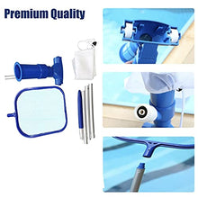 Pool Cleaning Set Swimming Pool Cleaning Tools Maintenance Above Ground Skimmer Brush Vacuum Hose Cleaner Gadgets