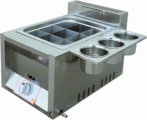 Deep Fryer 6L/12L Commercial Gas Fryer, Stainless Steel Outdoor Cooker, for Home Kitchen Restaurant~/