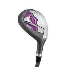 WILSON Women's Beginner Complete Golf Set with Cart Bag, Stretch XL, White/Grey/Purple
