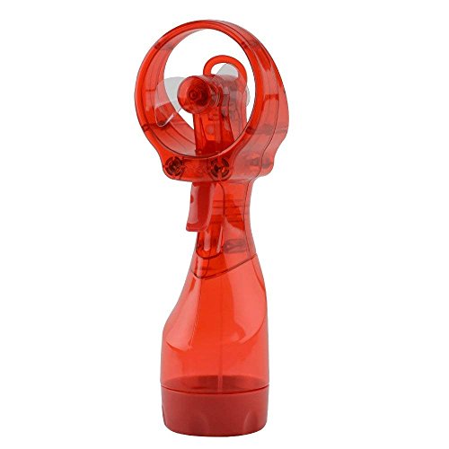 O2COOL Deluxe Misting Fan, 1, Red