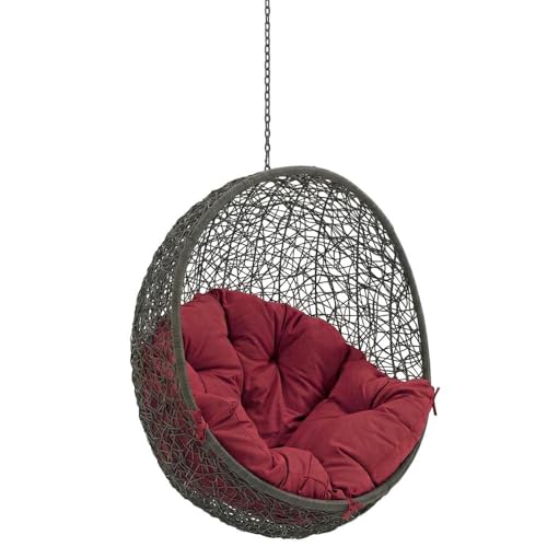 Outdoor Escape Gray Outdoor Patio Chair Without Stand, Swing Chair, Hammock Chair, Stylish, Comfortable, Durable Frame for Outdoor Use