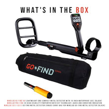 Minelab GO-FIND 44 Lightweight and Compact Metal Detector Bundle (Black)