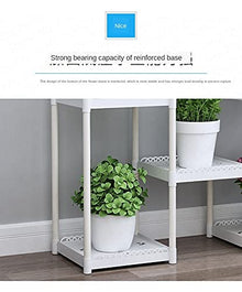 GHJUMKFDF Flower standPlant Stand Flower Shelf Plant Stand Flower Shelf Holder Flower Shelf Multi-Tier Indoor Special Balcony Patio Flower Stand Multi Pot Shelf Plastic Wi
