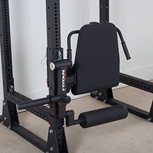 Titan Fitness Plate-Loaded Leg Curl and Extension Attachment Black