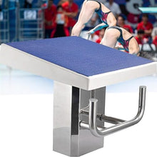 Diving Board Standard Pool Diving Platform, Swim Competition Training Jumping Diving Board, Stainless Pool One Step Diving Starting Block, Load 550LBS/250KG, Diving Boards for Inground Pools(Upgrated)