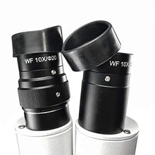 NSKI Dental Lab Binocular Microscope 10X with 5W LED Light 360° Revolving Head
