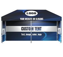 LANTENTSUN 10X20ft Custom Durable Easy Pop Up Canopy Tent Kit with Walls and Frame Custom Color