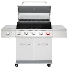 Grills House GA5404S Deluxe Stainless Steel 5-Burner Gas Grill