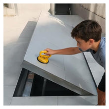 MZZKFC Embedded Cellar Storage Room Invisible Door, 24 28 32 34 36 40 42 46 50 54 60in Concealed Crawl Space Access Door, for Home Renovation/Storm Shelter(L 26in/66cm x W 26in/66cm)