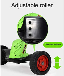 AMYYTL Household Small Multifunctional Lawn Lithium Battery Mower Cutting Diameter Electric Hand Push Lawn Mower