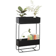 Simple Trending Plant Stand 2-Tier Plant Shelf For Indoor Outdoor Metal Small Plant Display Rack For Living Room Bathroom Balcony Creative And Fresh Flower Pot Stand Multifunctional Storage Rac