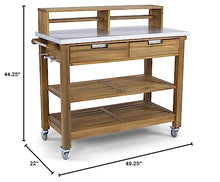 Homestyles Maho Potting Bench Brown