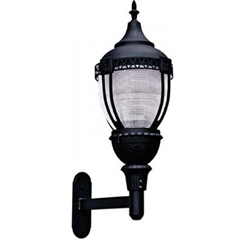 Dabmar Lighting Powder Coated Cast Aluminum Wall Light Fixture Black