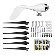 AISINILALAO 10000W Horizontal Wind Turbine Generator Kits, 12V -48V Off Grid System Hybrid Charge Controller,Turbines Wind Turbine Energy Generators,12v