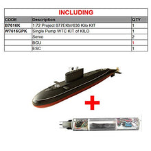 HOOBEN Arkmodel 1:72 Kilo Class Submarine Model Kit with WTC Pump