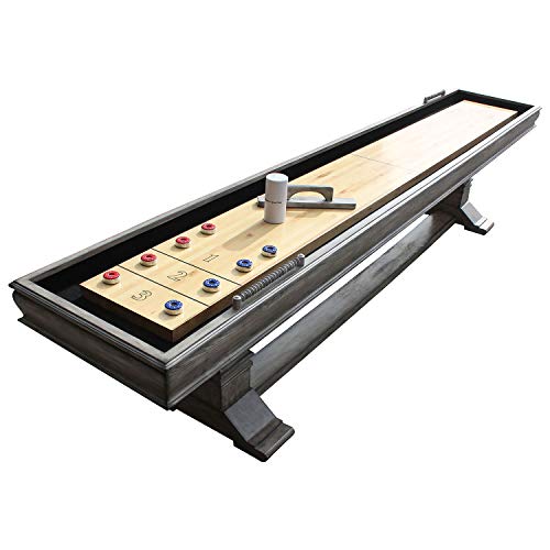 BWP Montecito Shuffleboard Table Driftwood Multicolor