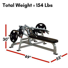 Body-Solid Pro Clubline Adjustable Leverage Bench Press Black