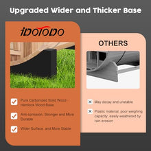iDOTODO Outdoor Barrel Steam Sauna 2-Person Canadian Hemlock w/Harvia Heater Helmock