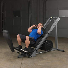 Body-Solid Leg Press/Hack Squat Machine (GLPH1100) Silver/Black