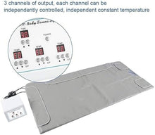TZLGMDER 3 Zone Sauna Blanket Sauna Heating Blanket Body Shaper Personal SPA Portable Sauna Weight Loss Blanket