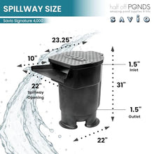 HALF OFF PONDS Savio Signature 4000 GPH Pond Kit 15 x 15 Ft PVC Liner