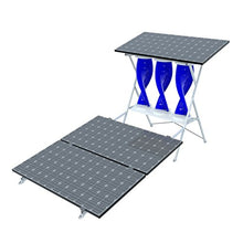 My SolarMill A 1 KW Wind & Solar Hybrid | Home or Commercial Renewable Power System Kit (white)
