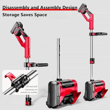 Adjustable Direction Snowplow, 2200rpm Cordless Snow Blower with 2Battery, Powerful Shoveling, Electric Snow Shovel for Driveway for Clearing Snow from Driveways, Steps, Patios, Decks, Sidewalks