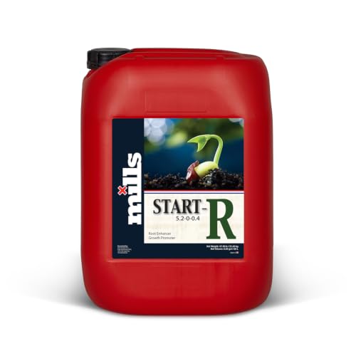 Mills Start-R Root Booster for Seedlings, Vegetative Plants and Early Bloom, Improved Nutrient Uptake and Strong Root Development, 20L