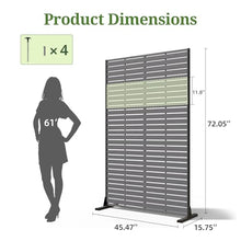 Trygoal 72" Privacy Screen Outdoor Privacy Fence Panel for Patio