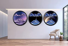 AECEVAN Wall Mount Moving Sand Art Sculpture D