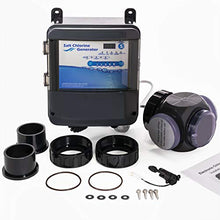 9TRADING Salt Water Pool Chlorine Generator System Chlorinator Gray