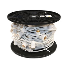 Holiday Bright Lights 330ft White SPT-2 Cord E26 Sockets No Drop 24" Spacing Indoor/Outdoor Patio Lighting