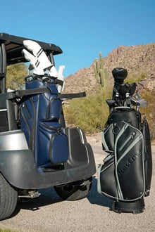 CaddyDaddy Premium Golf Cart Bag Matte Black