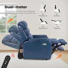 UOPYNE Wide Lay Flat Oversized Power Lift Recliner for Elderly