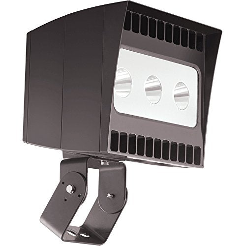 RAB Lighting EZLED78TY 78W Warm LED 3HX3V Trunnion, 3 X 26W Bronze