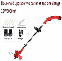 ELD High Performance Lithium Battery Lawn Mower Wireless Lawn Mower Electric Lawn Mower 12 V / 3000 mh
