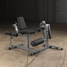 Body-Solid Adjustable Leg Extension and Curl Machine Silver